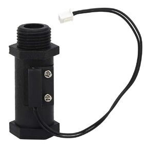 Fafeicy Water Flow Switch, FS-135 Flow Sensor PP Plastic DC0-110V Water Shortage Protection Switch for -Welding-Machine