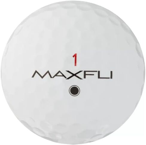 Maxfli 2023 Tour X White Golf Balls- 12 Pack- Center Gravity Balanced, Soft Cast Urethane, Fast Core, Dual Lonomer Mantle,Tetrahedron Dimple Pattern in Saudi Arabia