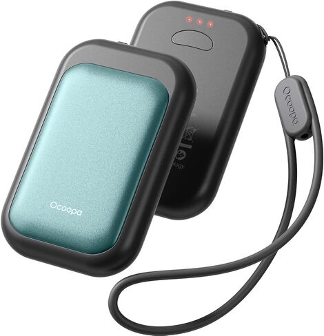 OCOOPA Magnetic Rechargeable Hand Warmers 2 Pack, Card-Style Electric Hand Warmer 5000mAh, Pocket Portable Hands Heater, UL Certified, 3 Heat Settings, Tech Gifts for Men, Purse Must Haves, UT4 Young in Saudi Arabia