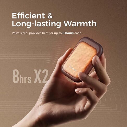 OCOOPA Magnetic Rechargeable Hand Warmers 2 Pack, Card-Style Electric Hand Warmer 5000mAh, Pocket Portable Hands Heater, UL Certified, 3 Heat Settings, Tech Gifts for Men, Purse Must Haves, UT4 Young in Saudi Arabia