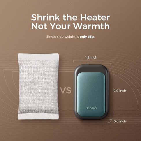 OCOOPA Magnetic Rechargeable Hand Warmers 2 Pack, Card-Style Electric Hand Warmer 5000mAh, Pocket Portable Hands Heater, UL Certified, 3 Heat Settings, Tech Gifts for Men, Purse Must Haves, UT4 Young in Saudi Arabia