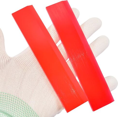 2-inch Extra Small Rubber Squeegee Flexible and Soft non scratching for Resin 3D Printing Cleanup, Car Rear Glass Cleaning, Mirror Cleaning, Window Tint Films, Pack of 3 in Kuwait