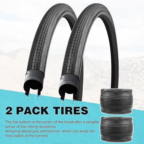 MEGHNA Bike Tire 700C Road Bike Tire Foldable 700 x 28C/32C/35C Tire for Road Racing Fast Rolling Replacement Tire for Road Bike Fixed Gear Bike Gravel Bike Hybrid Bike in Saudi Arabia