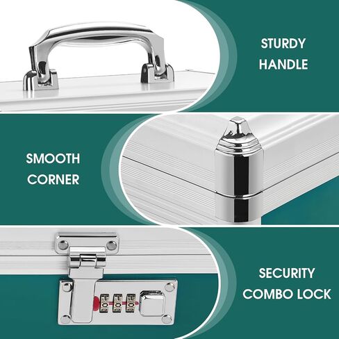 Medicine Lock Box with Combination Lock,Medication lock box【Large】 medicine safe lock box,medical box organizer in Saudi Arabia