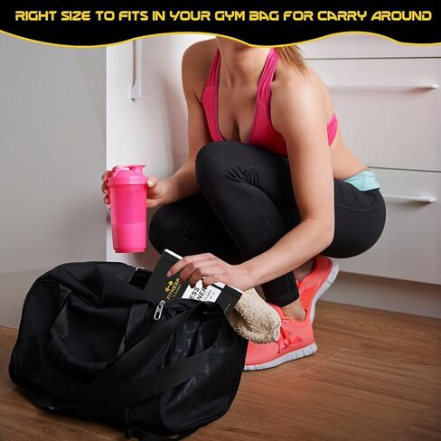 مجلة تمارين اللياقة البدنية للرجال والنساء، دفتر سجل تمارين اللياقة البدنية مقاس 8.2 × 5.5 بوصة مع تتبع تقدم التمرينات الرياضية والمنزلية - أسود in Kuwait