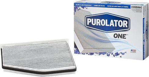Purolator PBC35586 PurolatorBOSS Automotive Cabin Air Filter with Febreze & Activated Carbon, Car & Truck Passenger Compartment OEM Filter Replacement for Volkswagen Jetta, Passat, Tiguan and more in Saudi Arabia