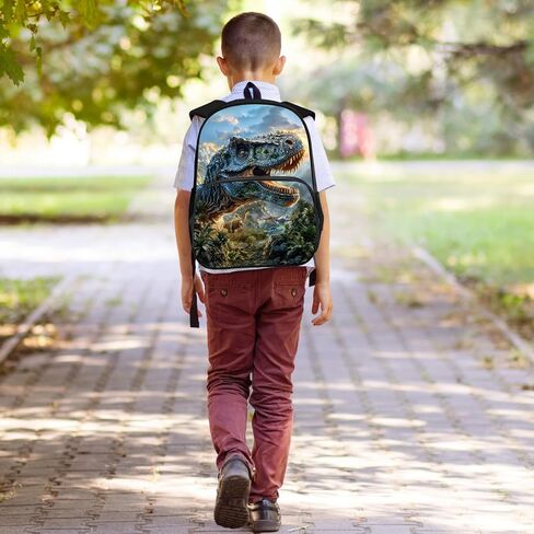 KOYI Boys Backpack Dinosaur, Unique Kids Dinosaur Backpack, Dino Trex School Backpack for Boys, Dinosaur Backpack for School & Travel, Cool Backpack for School Boys, 15.7 Inch in Saudi Arabia