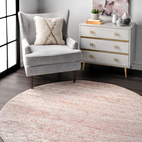 nuLOOM Hattie Transitional Moroccan Runner Rug, 2' 6" x 8', Pink in Saudi Arabia