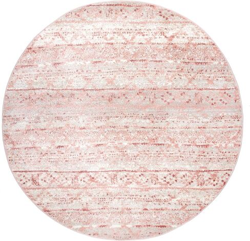 nuLOOM Hattie Transitional Moroccan Runner Rug, 2' 6" x 8', Pink in Saudi Arabia