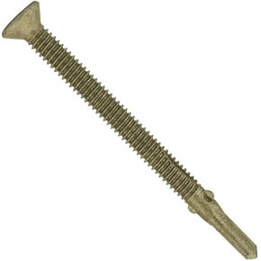 #14x2-3/4" Reamer Tek Torx/Star Head Self-Drilling Wood to Metal Screws - 5 POUNDS ~170 Tek Screws - Tek Screws for Flatbeds, Trailers, or for Fastening Wood to Steel - T-30 Torx Screw Head