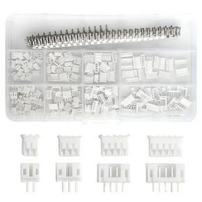 WMYCONGCONG 440 PCS 2.0mm PH 2 3 4 5 Pin Housing and Female Pin Header Terminal Connector Kit Compatible with PH Connector