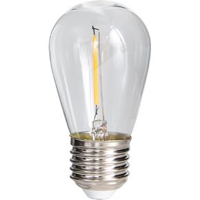 1 Pack LED Bulb for Table Lamps, E27 Base 3V Light Bulb Replacement Bulbs Battery Operated Lamps Warm White