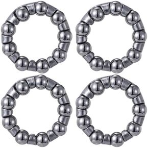4pcs 1/4 in x 9 Balls Bicycle Crank Ball Bearing Silver Bottom Bracket Bearings Bike Axle Wheel Frame Bearing Repair for Schwinn Mountain Genesis Stretch