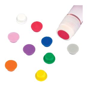 Globe Scientific 30079W Cap Insert for New CryoClear Vials, 0.5 mm Height, 4 mm Wide, 6.5 mm Length, Polypropylene (PP), White (Pack of 1000)