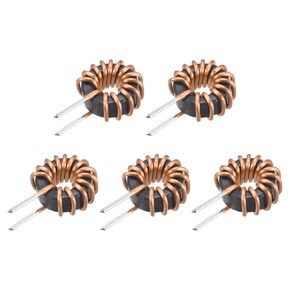 MECCANIXITY Toroid Inductance Copper Coil Magnetic Inductor 10uH 7A for DIY Circuit Board Pack of 5