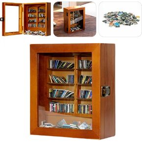 Anxiety Mini Bookshelf for Shake Away Your Anxiety, Small Bookshelf Mini Books, Miniature Book Display Shelf with 200Pcs Mini Books, Funny Gifts for Book Lovers, Home Room Living Bookshelf Decor