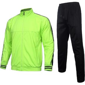 Men's Tracksuits 2 Piece Long Sleeve Athletic Full Zip Sweatsuits Jogging Suits Set