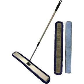 48" Inch Professional Commerical Microfiber Floor Mop with 2 Premium Microfiber Mops Pads.