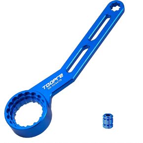 Mimoke 6-in-1 Bicycle Bottom Bracket Tool 12/16-Notch for Hollowtech II - Multifunctional BB Wrench for BBR60/BB80/BB51/PF30