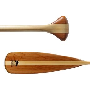 Bending Branches Beavertail - Recreational Wood Canoe Paddle with Palm Grip