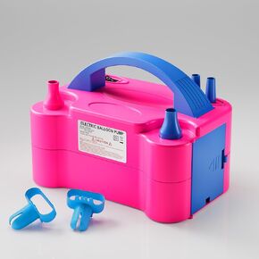 Balloon Pump - Electric Dual Nozzle Air Pump for Balloon, Portable Balloon Blower Save Time and Effort, Balloon Inflator for Parties and Decorations - 110V-120V, 600W