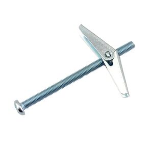 3/16" x 3" Toggle Bolts and Wing Nut- Spring Toggle Bolt Anchors-Heavy Duty Hollow Wall Anchors for Drywall, Carbon Steel 20 Pack