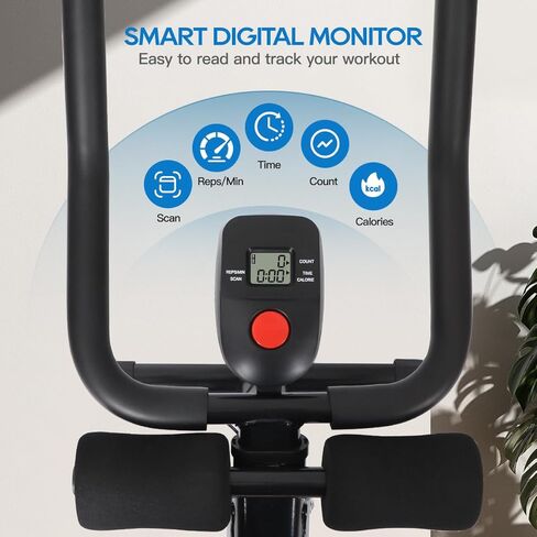 Panana Fitness ab Machine AB Workout Equipment Adjustable ab Trainer Foldable Ab Waist Trainer for Stomach Workout Exercise Home Gym in Kuwait