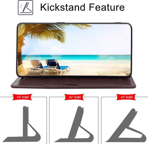 for Samsung Galaxy S9+ / S9 Plus 6.2" Wallet Case，Cowhide Genuine Leather Folio Flip Cover Shell Anti-Fall Shockproof TPU [RFID Blocking] Credit Card Holder [Kickstand Function] Folding,Men Blue in Saudi Arabia