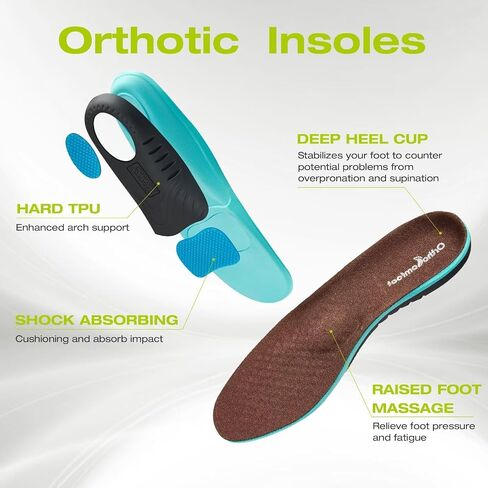 أحذية OrthoComfoot لتقويم العظام للرجال ذات عرض واسع عند أصابع القدم، أحذية أكسفورد جلدية مريحة لدعم قوس القدم لالتهاب اللفافة الأخمصية، أحذية مشي كاجوال لتقويم العظام لألم القدم والكعب in Kuwait