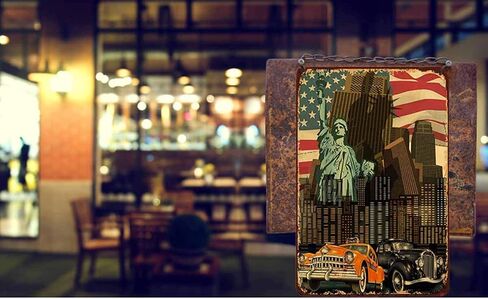 AOYEGO Gas Station Tin Sign,Electric Gas Oil Auto Vintage Metal Tin Signs for Cafes Bars Pubs Shop Wall Decorative Funny Retro Signs for Men Women 8x12 Inch in Saudi Arabia