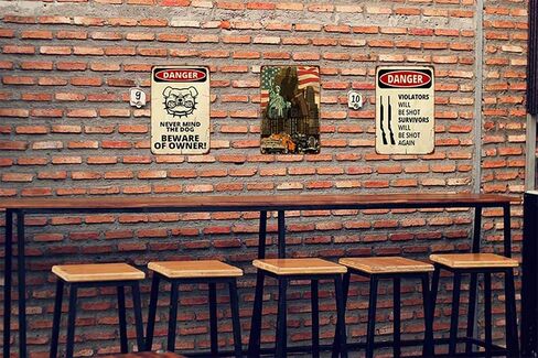 AOYEGO Gas Station Tin Sign,Electric Gas Oil Auto Vintage Metal Tin Signs for Cafes Bars Pubs Shop Wall Decorative Funny Retro Signs for Men Women 8x12 Inch in Saudi Arabia