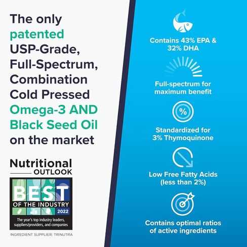 OmegaQuin Cold-Pressed Black Seed Oil Plus Vivo-Mega Fish Oil Synergy in Saudi Arabia