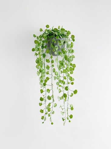 Artificial Hanging Plants Fake Plants with Pot and Hook for Home Indoor Outdoor décor (Eucalyptus) in Saudi Arabia