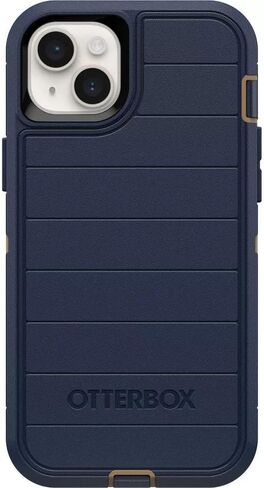 OtterBox Defender Series Screenless Edition Case for iPhone 14 Plus (Only) - Case Only - Microbial Defense Protection - Non-Retail Packaging - (Black) in Saudi Arabia