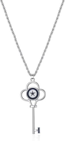 NFL Key Logo Necklace | Sports Fan Jewelry Gift | Fashion Jewelry | Birthday & Holiday Gifts for Women and Girls in Saudi Arabia