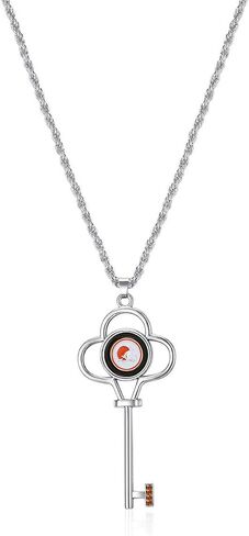 NFL Key Logo Necklace | Sports Fan Jewelry Gift | Fashion Jewelry | Birthday & Holiday Gifts for Women and Girls in Saudi Arabia