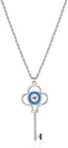 NFL Key Logo Necklace | Sports Fan Jewelry Gift | Fashion Jewelry | Birthday & Holiday Gifts for Women and Girls in Saudi Arabia