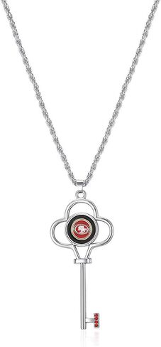 NFL Key Logo Necklace | Sports Fan Jewelry Gift | Fashion Jewelry | Birthday & Holiday Gifts for Women and Girls in Saudi Arabia