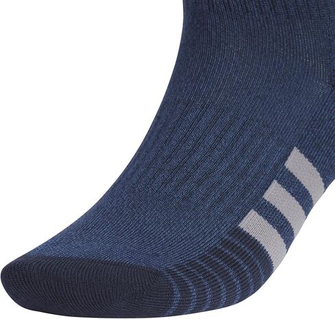 adidas Men's Cushioned Quarter Socks Above The Ankle Fit with Arch Compression (3-Pair) in Saudi Arabia
