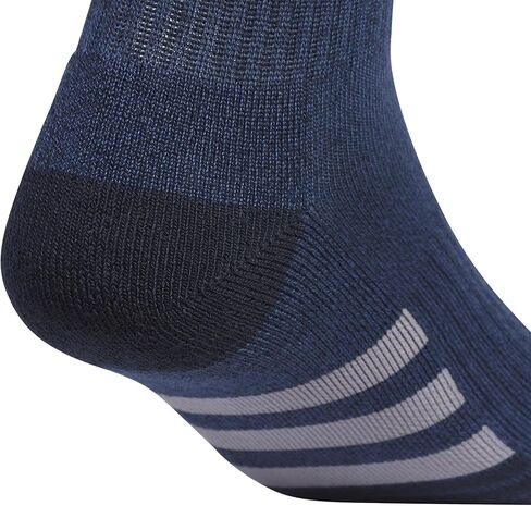 adidas Men's Cushioned Quarter Socks Above The Ankle Fit with Arch Compression (3-Pair) in Saudi Arabia