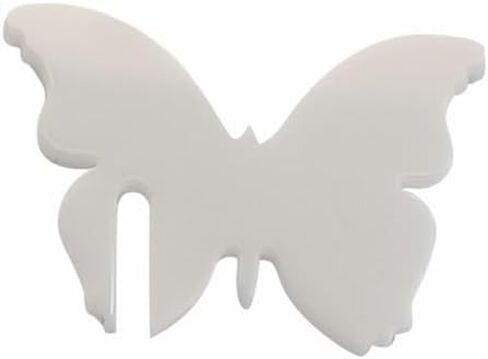 20pcs of Acrylic Drink Markers,Mirrored Butterfly Champagne Glass Markers,Blank Wedding Drink Charm,DIY Butterfly Place Names Wedding Favours in Saudi Arabia