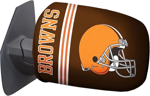 Fanmats NFL Cleveland Browns Mirror Cover, Large in Saudi Arabia