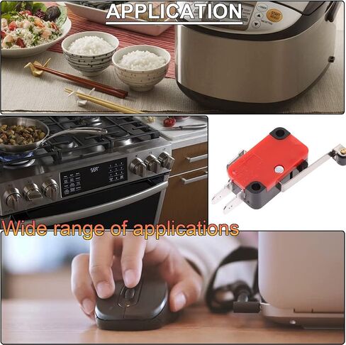 20 قطعة V-15-1C25 16A التبديل الجزئي 125 فولت/250 فولت المفاجئة عمل زر لحظة الحد التبديل الذاتي إعادة تعيين SPDT 1NO 1NC 3Pin لمفتاح فرن الميكروويف in Saudi Arabia