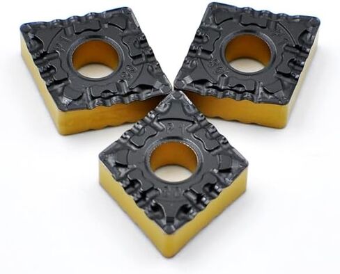 Carbide Turning Inserts CNMG 432 Cnmg120408 for Finishing Cutting Steel, Cnmg insert for Lathe Turning Tools, 10 PCS. in Saudi Arabia
