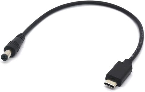 وصلة كابل من النوع C إلى DC - سلك شحن مقبس الطاقة USB C إلى 5.5 2.5 مم (أنثى DC) in Kuwait