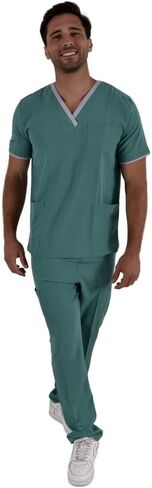 SOULMATE Scrub Sets For Mens V Neck London in Saudi Arabia