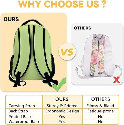 Pickle School Backpack for Boys Girls, 16 Inch Green Backpacks for Kids 6-12 Years, Lightweight Cartoon Bookbag for Elementary in Kuwait