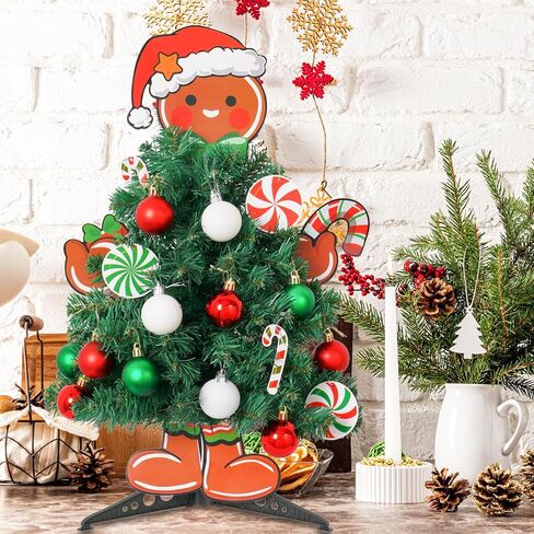 Nightmare Before Christmas Mini Tree Jack Head Arms and Legs Xmas Tree Decorative Tabletop Tree with Light Small Tree for Indoor Home Decorations Gothic Themed Party in Saudi Arabia