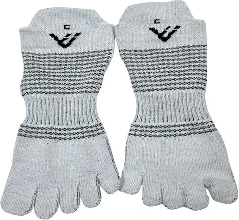 Vii Promax Toe Socks | Marathon Trekking Gym | Lightweight No-Show Toe Socks for Long Workout | Blister Free | Unisex in Saudi Arabia
