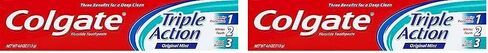 Colgate Triple Action Toothpaste, 4 Ounce in Saudi Arabia